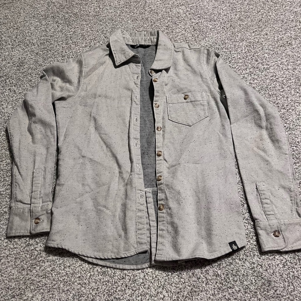 The North Face Women's Gray Button Down Shirt